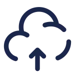 Cloud Upload SVG Icon